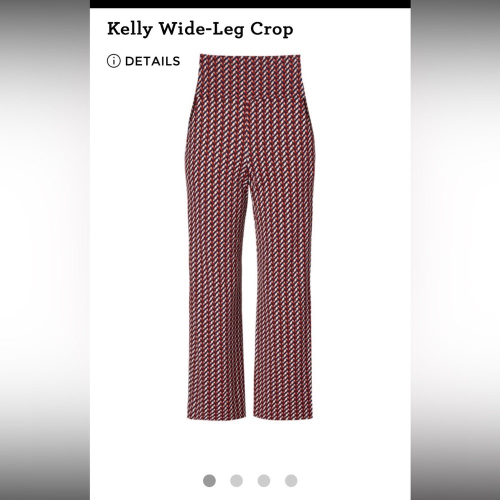 Cabi Kelly wide leg crop pants
